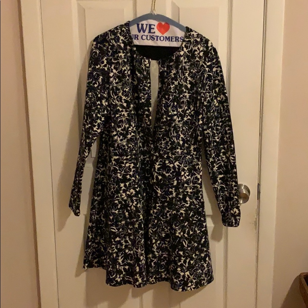 TORY BURCH Multi A-Line Dress SIZE L